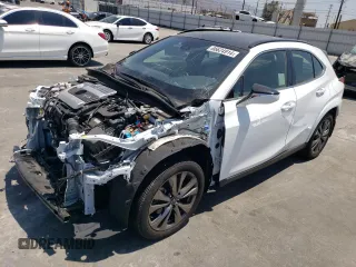 2024 Lexus UX 250h F Sport z VIN JTHB6JBH2R2168268, wystawiony jako Copart lot #66624914 z przebiegiem 12 985 mil mil oraz Szkody całkowita. Historia ofert i sprzedaży dostępna na DreamBid. Obrazek 1.
