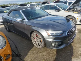2020 Audi S5 Premium Plus z VIN WAUY4GF59LN000344, wystawiony jako Copart lot #74332754 z przebiegiem Nie podano mil oraz Nie do naprawy. Historia ofert i sprzedaży dostępna na DreamBid. Obrazek 4.