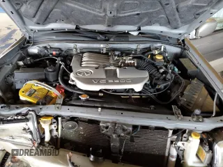 2001 Infiniti QX4 with VIN JNRDR09X21W204448, listed as a Copart auction lot 82619574 with 114,520 mi miles and Salvage Title. Bid and sale history available at DreamBid. Image 12.