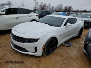 2019 Chevrolet Camaro 1LS with VIN 1G1FB1RX7K0137569, listed as a Copart auction lot 37204844 with 54,792 mi miles and Salvage Title. Bid and sale history available at carsss.com. Image 1.