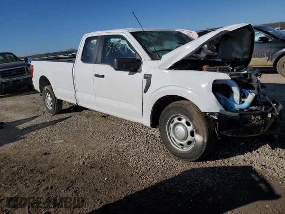 2023 Ford F-150 XL with VIN 1FTEX1CP6PKD07610, listed as a Copart auction lot 79573373 with Not provided miles and Salvage title. Bid and sale history available at DreamBid. Image 4.