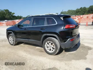 2018 Jeep Cherokee Latitude Tech Connect with VIN 1C4PJMCX7JD500971, listed as a Copart auction lot 57604465 with 133,293 mi miles and Salvage title. Bid and sale history available at DreamBid. Image 2.