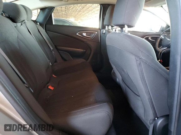 2016 Chrysler 200 LX with VIN 1C3CCCFBXGN186629, listed as a Copart auction lot 47370105 with 119,205 mi miles and Salvage Title. Bid and sale history available at carsss.com. Image 10.