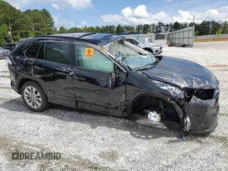 2025 Toyota RAV4 XLE Premium with VIN 2T3C1RFVXSW373756, listed as a Copart auction lot 58671675 with 3,782 mi miles and Salvage title. Bid and sale history available at DreamBid. Image 4.