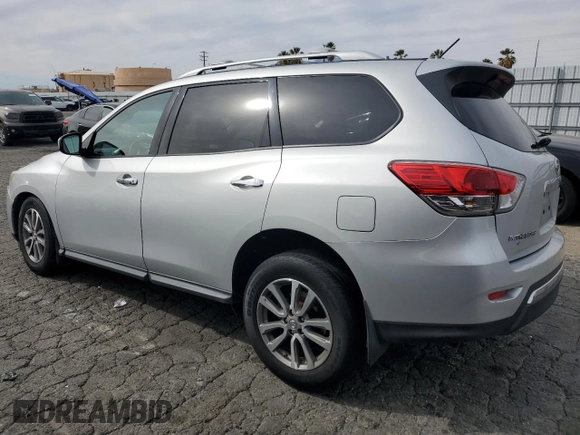 2015 Nissan Pathfinder SV with VIN 5N1AR2MN2FC723766, listed as a Copart auction lot 47311005 with 119,360 mi miles and Salvage title. Bid and sale history available at DreamBid. Image 2.