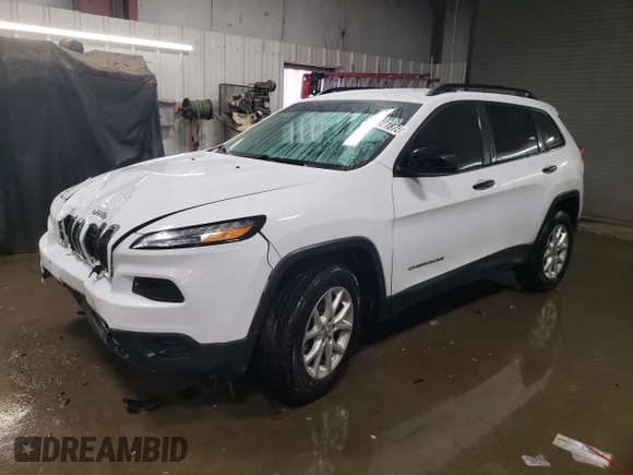 2017 Jeep Cherokee Altitude z VIN 1C4PJMAS6HW583167, wystawiony jako Copart lot #88021875 z przebiegiem 114 914 mil mil oraz Szkoda całkowita • Salvage title. Historia ofert i sprzedaży dostępna na DreamBid. Obrazek 1.