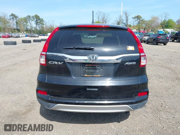 2015 Honda CR-V EX with VIN 2HKRM4H56FH705304, listed as a IAAI auction lot 42172784 with 45,261 mi miles and . Bid and sale history available at DreamBid. Image 16.