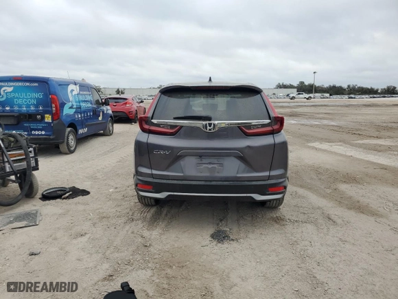 2020 Honda CR-V EX with VIN 2HKRW1H53LH423805, listed as a Copart auction lot 44929805 with 111,560 mi miles and Non Repairable. Bid and sale history available at carsss.com. Image 6.