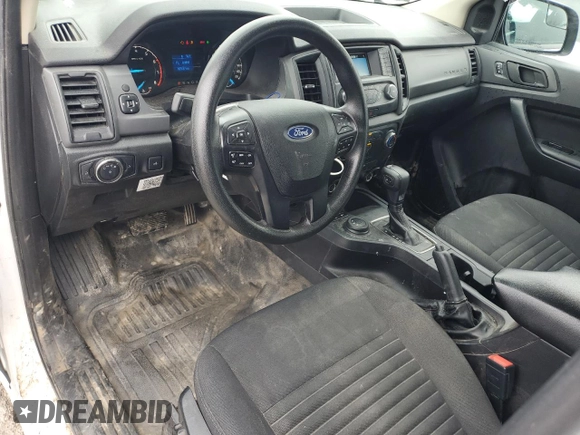 2020 Ford Ranger XL with VIN 1FTER4FH6LLA64756, listed as a Copart auction lot 55722235 with 82,537 mi miles and Salvage title. Bid and sale history available at DreamBid. Image 8.