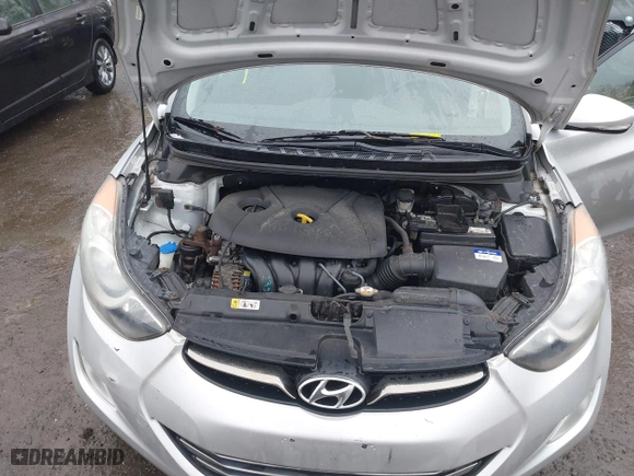 2012 Hyundai Elantra GLS with VIN KMHDH4AE6CU448280, listed as a IAAI auction lot 41548514 with 211,089 mi miles. Bid and sale history available at carsss.com. Image 10.