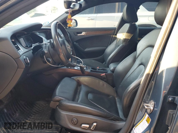 2015 Audi A4 Premium Plus with VIN WAUFFAFLXFN013671, listed as a Copart auction lot 51095675 with 92,685 mi miles and Salvage Title. Bid and sale history available at carsss.com. Image 7.