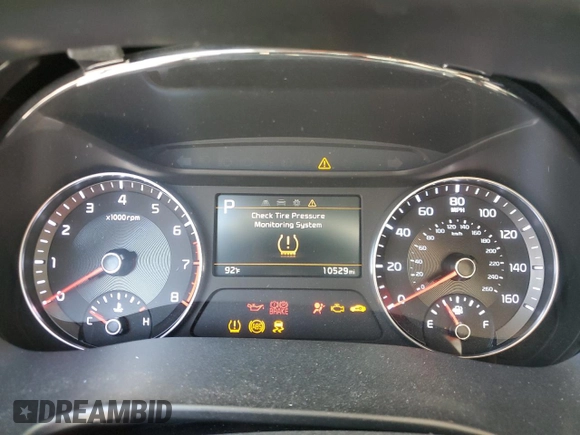 2024 Kia Forte LXS with VIN 3KPF24AD7RE733115, listed as a Copart auction lot 47525905 with 10,529 mi miles and Non Repairable. Bid and sale history available at carsss.com. Image 9.