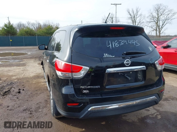 2013 Nissan Pathfinder SL with VIN 5N1AR2MN9DC685157, listed as a IAAI auction lot 41839445 with 150,474 mi miles. Bid and sale history available at carsss.com. Image 3.