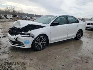 2016 Volkswagen Jetta Sport with VIN 3VWB17AJ1GM419887, listed as a Copart auction lot 50791395 with 145,589 mi miles and Salvage title. Bid and sale history available at DreamBid. Image 1.