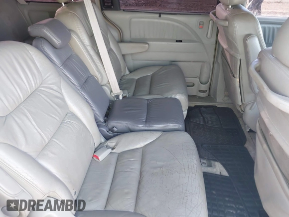 2006 Honda Odyssey EX-L with VIN 5FNRL38606B418349, listed as a IAAI auction lot 37968530 with 166,850 mi miles. Bid and sale history available at carsss.com. Image 8.