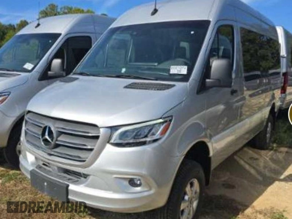2023 Mercedes-Benz Sprinter with VIN W1X4NBVY2PT121909, listed as a Copart auction lot 79345434 with 7 mi miles and Clean Title. Bid and sale history available at DreamBid. Image 1.