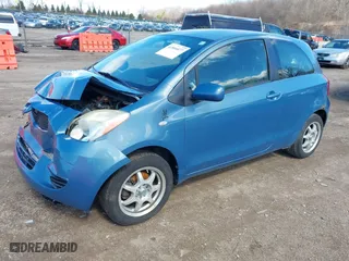 2008 Toyota Yaris with VIN JTDJT923085211222, listed as a IAAI auction lot 41866077 with 198,933 mi miles. Bid and sale history available at carsss.com. Image 2.