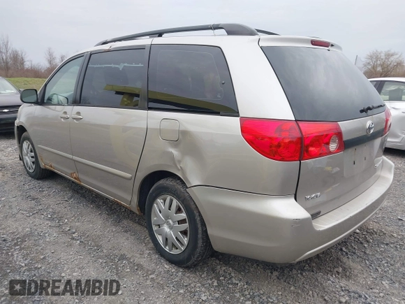 2006 Toyota Sienna CE with VIN 5TDZA23C76S537296, listed as a IAAI auction lot 42055856 with 150,734 mi miles and . Bid and sale history available at carsss.com. Image 3.
