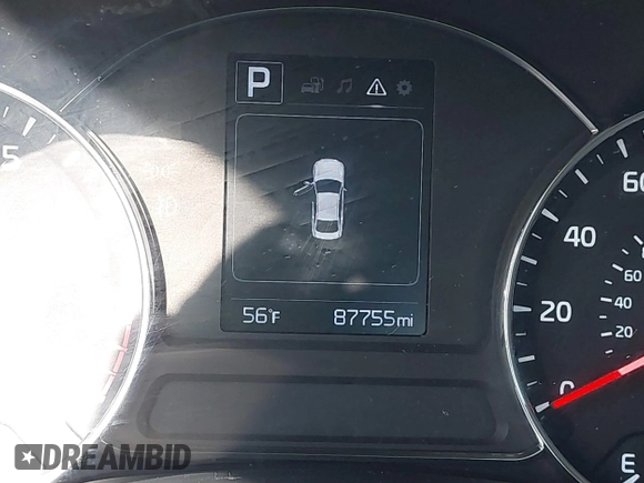 2018 Kia Forte LX with VIN 3KPFL4A73JE170771, listed as a IAAI auction lot 41809290 with 87,755 mi miles. Bid and sale history available at carsss.com. Image 16.
