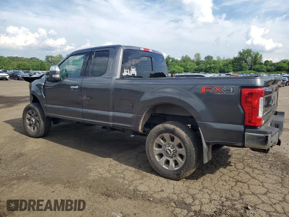 2017 Ford F-250 XLT with VIN 1FT7X2B61HEE53047, listed as a Copart auction lot 63029795 with 113,225 mi miles and Salvage title. Bid and sale history available at DreamBid. Image 2.