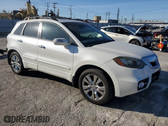 2011 Acura RDX Tech Pkg with VIN 5J8TB2H54BA001816, listed as a Copart auction lot 49785105 with 115,552 mi miles and Salvage Title. Bid and sale history available at carsss.com. Image 4.
