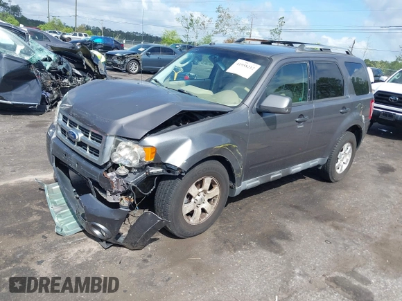 2011 Ford Escape Limited with VIN 1FMCU9EG2BKC55005, listed as a IAAI auction lot 41958212 with 188,182 mi miles. Bid and sale history available at carsss.com. Image 2.