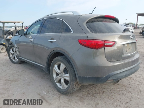 2011 Infiniti FX35 with VIN JN8AS1MU6BM710506, listed as a IAAI auction lot 41837535 with 1 mi miles. Bid and sale history available at carsss.com. Image 3.