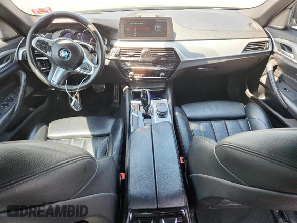 2017 BMW 5 Series 540i with VIN WBAJE5C31HG916954, listed as a Copart auction lot 63770695 with 81,546 mi miles and Salvage title. Bid and sale history available at DreamBid. Image 8.