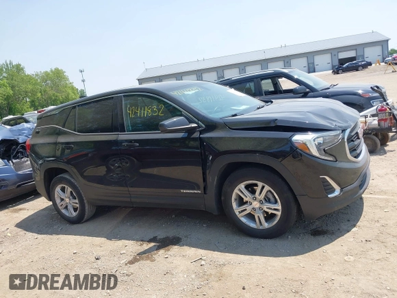 2019 GMC Terrain SLE with VIN 3GKALMEV9KL368629, listed as a IAAI auction lot 42411832 with 46,639 mi miles and . Bid and sale history available at DreamBid. Image 13.