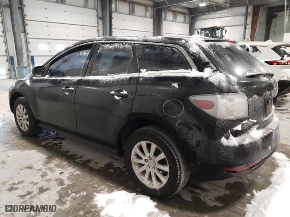 2011 Mazda CX-7 i SV with VIN JM3ER2A59B0380645, listed as a Copart auction lot 45112205 with 187,332 mi miles and Salvage Title. Bid and sale history available at carsss.com. Image 2.