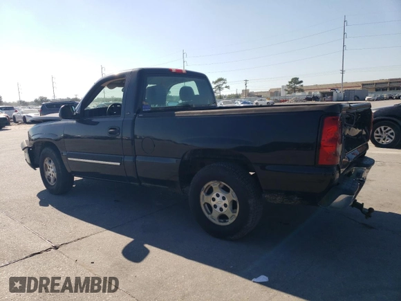 2004 Chevrolet Silverado 1500 LS with VIN 1GCEC14V54Z222219, listed as a Copart auction lot 75520154 with 130,707 mi miles and Salvage Title. Bid and sale history available at carsss.com. Image 2.