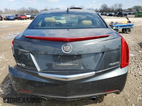 2014 Cadillac ATS Luxury RWD with VIN 1G6AB5RX4E0110961, listed as a Copart auction lot 50615165 with 80,089 mi miles and Salvage Title. Bid and sale history available at carsss.com. Image 6.