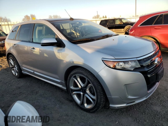 2012 Ford Edge Sport with VIN 2FMDK4AK9CBA53541, listed as a Copart auction lot 88506135 with 155,043 mi miles and Salvage Title. Bid and sale history available at carsss.com. Image 4.