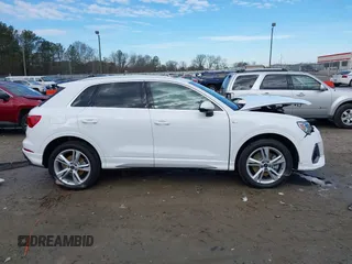 2023 Audi Q3 S line Premium Plus with VIN WA1EECF36P1140594, listed as a IAAI auction lot 41283650 with 14,793 mi miles and . Bid and sale history available at DreamBid. Image 13.