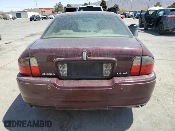 2006 Lincoln LS Sport z VIN 1LNHM87A46Y627195, wystawiony jako Copart lot #52244295 z przebiegiem 104 267 mil mil oraz Czysty tytuł • Clean title. Historia ofert i sprzedaży dostępna na DreamBid. Obrazek 6.