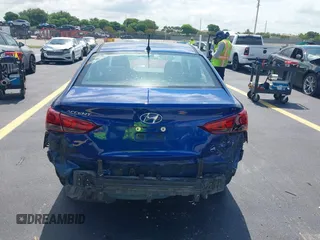 2019 Hyundai Accent SE with VIN 3KPC24A3XKE058361, listed as a IAAI auction lot 42345609 with 95,580 mi miles and . Bid and sale history available at DreamBid. Image 6.