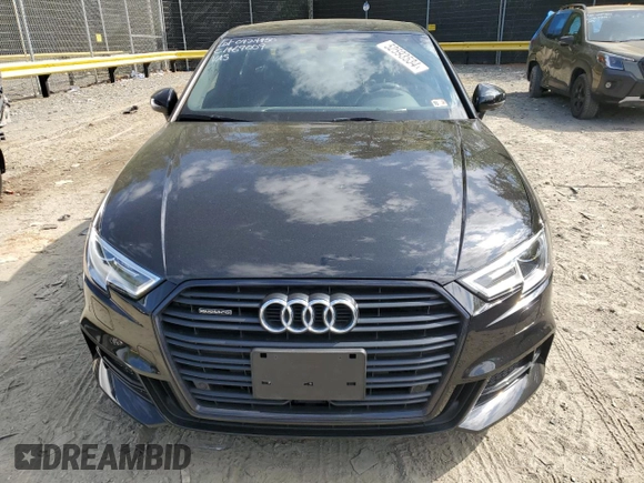 2020 Audi A3 Sedan S line Premium with VIN WAUBEGFF3LA103746, listed as a Copart auction lot 53294934 with 41,343 mi miles and Salvage Title. Bid and sale history available at carsss.com. Image 5.
