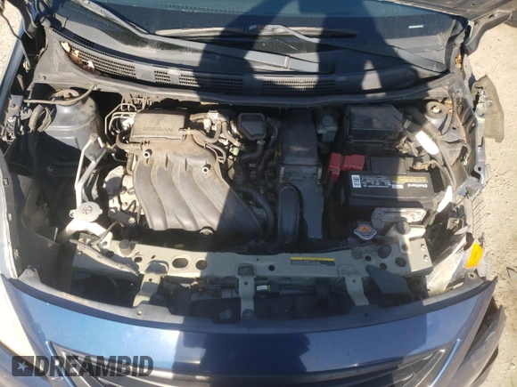 2012 Nissan Versa S with VIN 3N1CN7AP6CL941143, listed as a Copart auction lot 43825935 with 120,919 mi miles and Salvage Title. Bid and sale history available at carsss.com. Image 12.