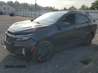 2022 Chevrolet Equinox RS with VIN 2GNAXWEV3N6151928, listed as a Copart auction lot 62820465 with 42,448 mi miles and Salvage title. Bid and sale history available at DreamBid. Image 1.