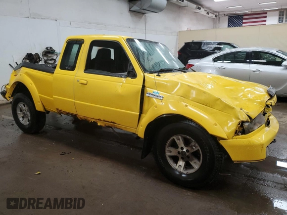 2006 Ford Ranger XLT with VIN 1FTZR45E56PA20401, listed as a Copart auction lot 50766525 with 254,327 mi miles and Clean Title. Bid and sale history available at DreamBid. Image 4.