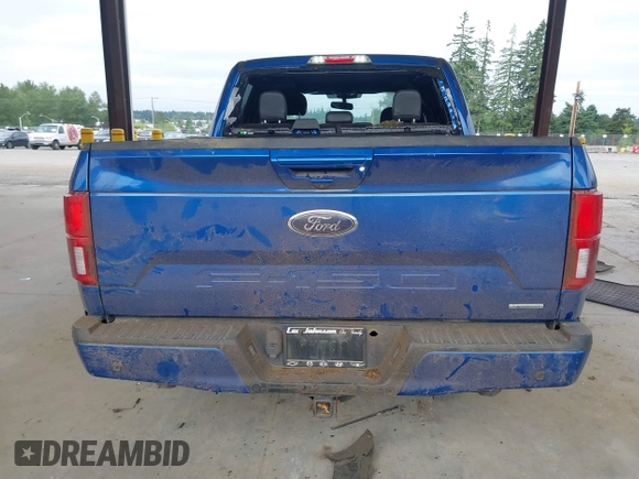 2018 Ford F-150 XL with VIN 1FTEW1EG5JFC68007, listed as a IAAI auction lot 42640571 with 148,394 mi miles and . Bid and sale history available at DreamBid. Image 16.