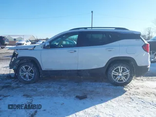 2020 GMC Terrain SLE with VIN 3GKALMEV8LL201910, listed as a IAAI auction lot 41650442 with 55,087 mi miles. Bid and sale history available at carsss.com. Image 14.