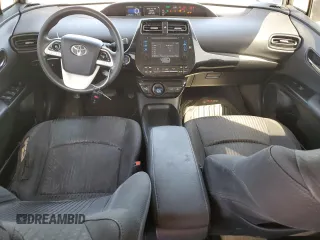 2017 Toyota Prius Two with VIN JTDKBRFUXH3030909, listed as a Copart auction lot 54168085 with 276,297 mi miles and Salvage Title. Bid and sale history available at DreamBid. Image 8.
