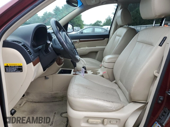2007 Hyundai Santa Fe SE with VIN 5NMSH13E37H122781, listed as a Copart auction lot 64948575 with 220,481 mi miles and Salvage title. Bid and sale history available at DreamBid. Image 7.