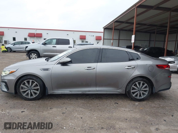 2019 Kia Optima EX with VIN 5XXGU4L1XKG324394, listed as a IAAI auction lot 41607905 with 69,980 mi miles. Bid and sale history available at carsss.com. Image 14.
