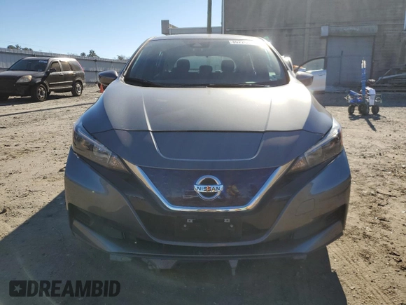 2020 Nissan LEAF with VIN 1N4BZ1BPXLC311054, listed as a Copart auction lot 80226864 with 46,874 mi miles and Salvage title. Bid and sale history available at DreamBid. Image 5.