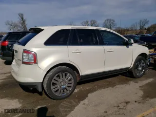 2008 Ford Edge Limited with VIN 2FMDK39C78BA35067, listed as a Copart auction lot 40454334 with 256,487 mi miles and Salvage Title. Bid and sale history available at carsss.com. Image 3.