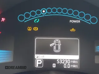 2015 Nissan LEAF SV with VIN 1N4AZ0CP5FC308068, listed as a IAAI auction lot 41582997 with 53,230 mi miles. Bid and sale history available at carsss.com. Image 15.