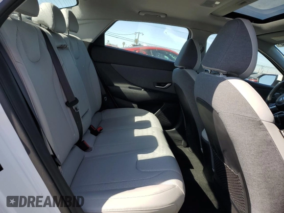 2021 Hyundai Elantra Limited with VIN 5NPLP4AG5MH010267, listed as a Copart auction lot 50348225 with 18,085 mi miles and Salvage Title. Bid and sale history available at DreamBid. Image 10.