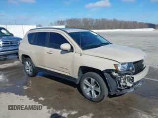 2017 Jeep Compass High Altitude with VIN 1C4NJCEB0HD200251, listed as a IAAI auction lot 41794163 with 141,419 mi miles. Bid and sale history available at carsss.com. Image 1.